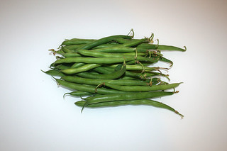01 - Zutat grüne Bohnen / Ingredient green beans
