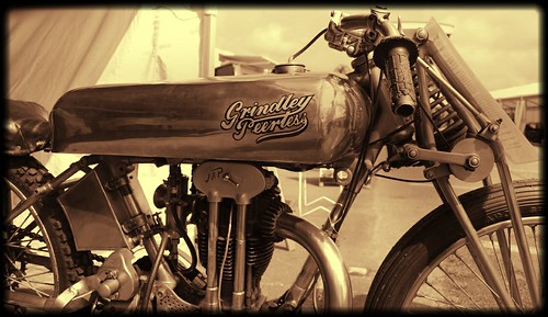 Grindlay Peerless Vintage Motorcycle by davekpcv
