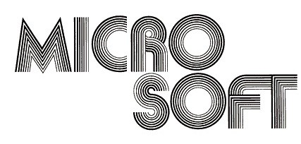 Logo perdana Microsoft (1975 - 1979)
