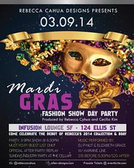 2014-03-09 - Mardi Gras Fashion Show Day Party, at the Infusion Lounge