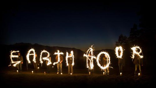 Earth Hour - Light Drawing