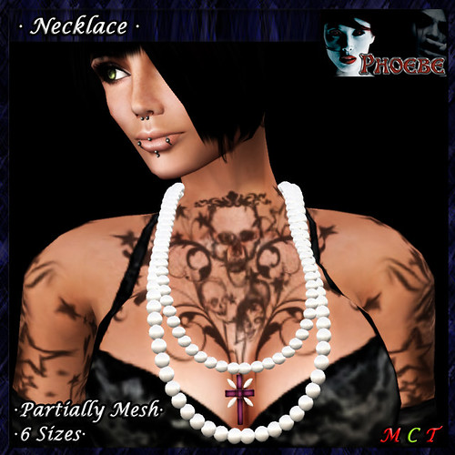 P Veronica White Necklace