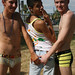 Clayton Mead, Gage Rodriguez, and Blake Barnett at San Antonio Pride 2012