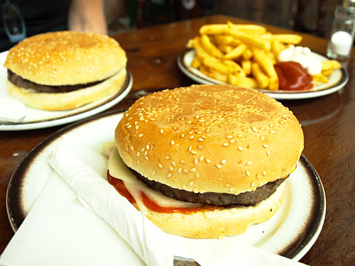 Beefburgers at La Oficina, La Orotava, Tenerife