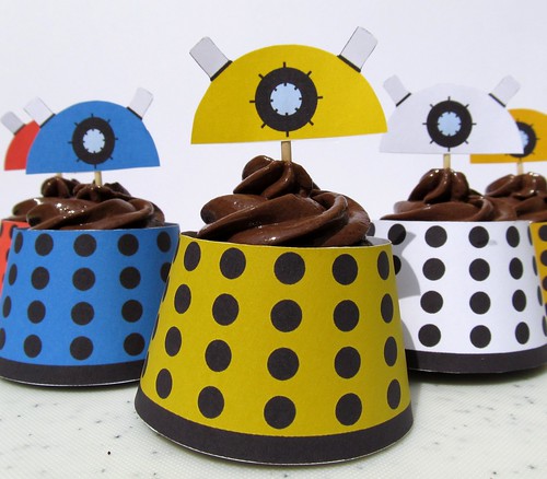 Dalek Cupcakes