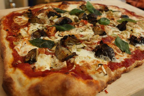 Artichoke and Fennel Pizza