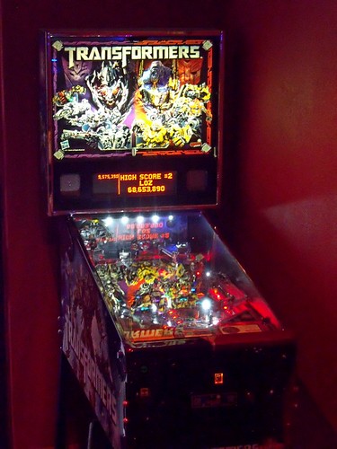 Transformers Pinball    52/14/3 by Collingwood Historical Society
