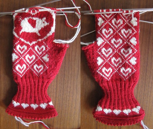 flying pig mittens