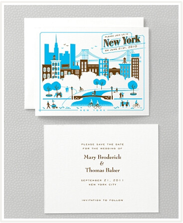 NYC Wedding Cards At Hello Lucky