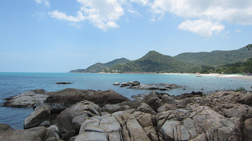 Koh Samui Chaweng Beach →Chaweng Noi Beach サムイ島チャウエンビーチからチャウエンノイビーチへ岩越え (12)