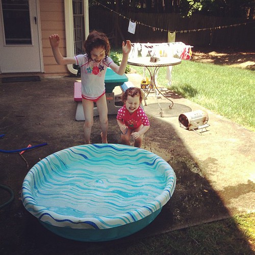 Baby pool still satisfies.