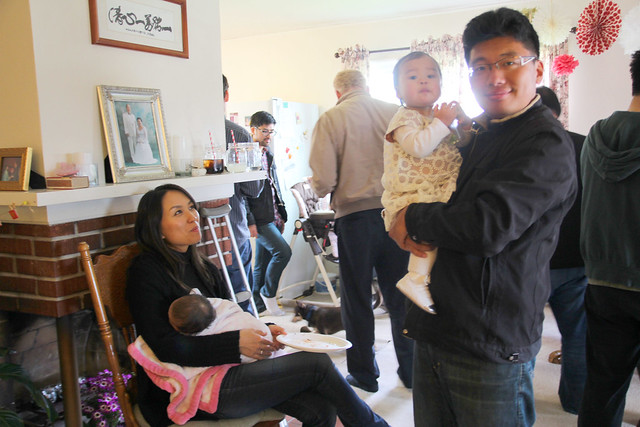 Mio with Uncle Sung-kook