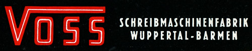 Voss typewriters logo