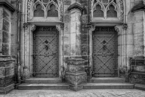 St. Vitus Cathedral Back Doors