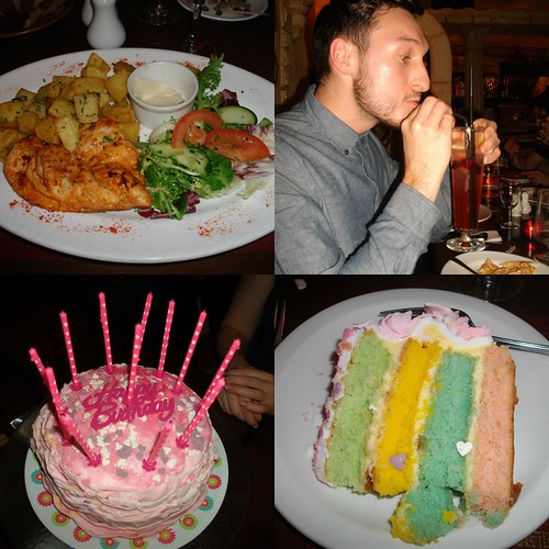 birthday cake, pastel cake, coctails,