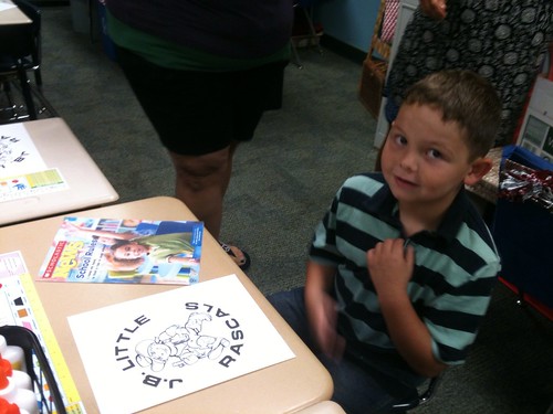 Zach's First Day Of First Grade!