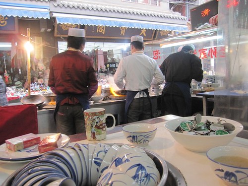 Street chefs in Xi'an