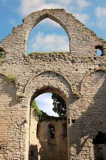 Visby church ruins