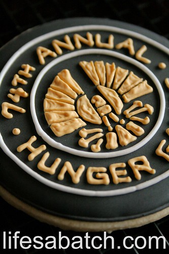 74th Annual Hunger Games Cookie.
