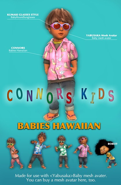 CONNORS KIDS Babies Hawaiian POP