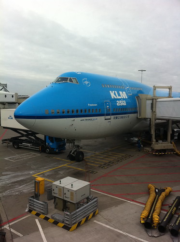 KLM back to Shanghai