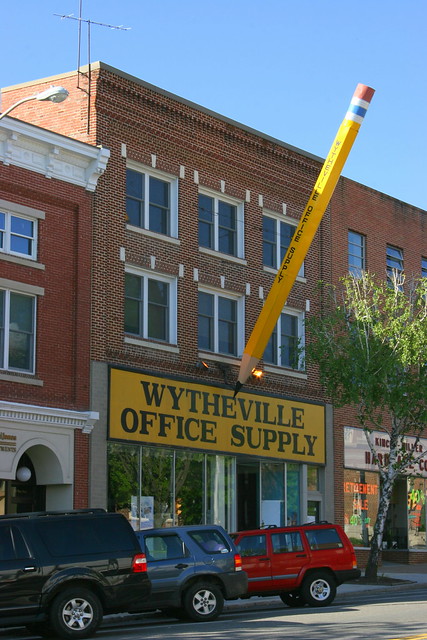 Wytheville Office Supply & The Big Pencil