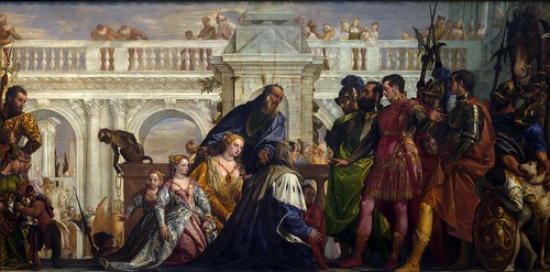 Paolo Veronese - The Family of Darius Before Alexander [1565-67] by Gandalf's Gallery