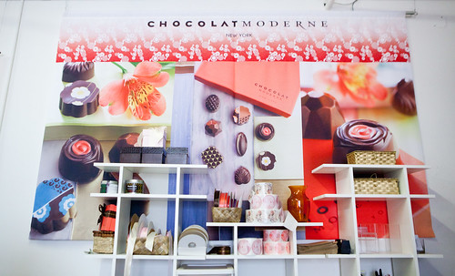 Chocolat Moderne's wall