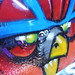Toad Bird Graffiti Painting