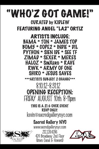 Art Show this Friday. by VLNSNYC