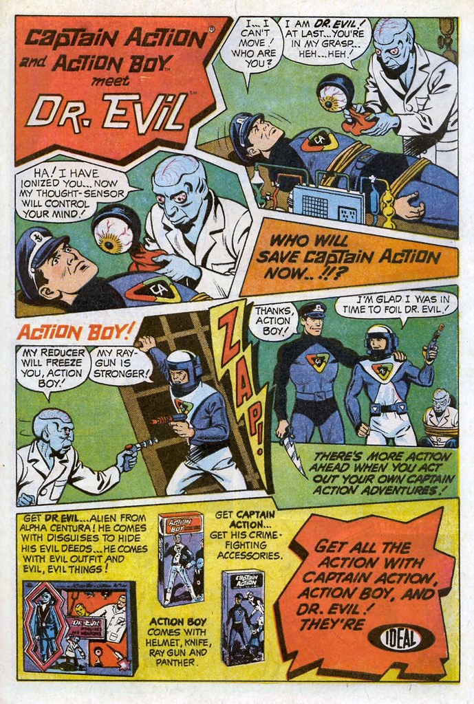 captain action comic book