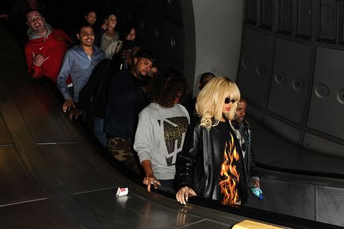Rihanna on the Tube
