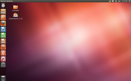 Ubuntu 12.10 Alpha 2 - Desktop