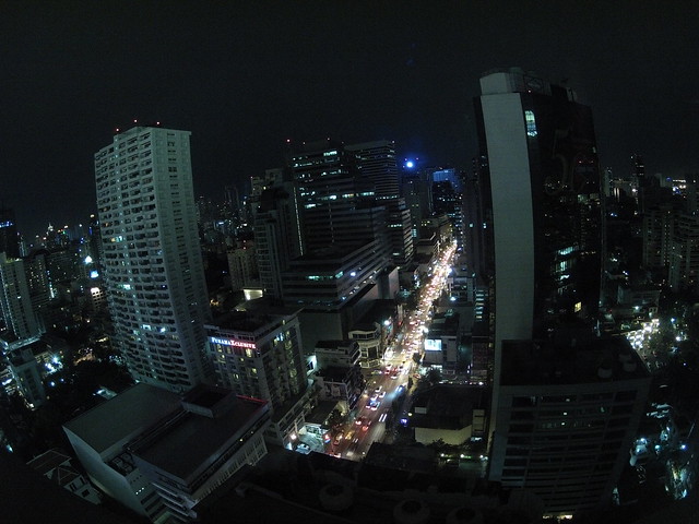 View from 22th floor room - Hotel Grand Millennium Sukhumvit (Bangkok, Thailand)