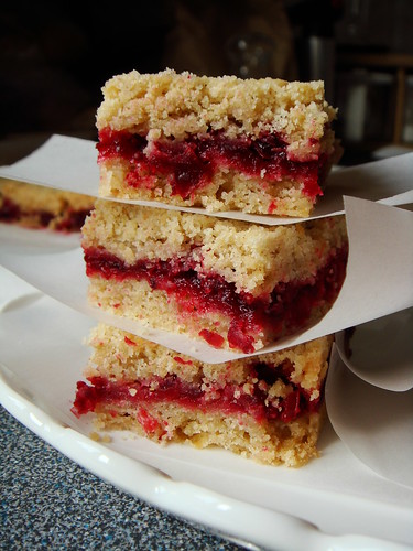 Cranberry Crumb Bar with Mulling Spices