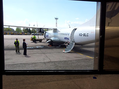 Notre avion, un ATR 72-500 de la compagnie UTair