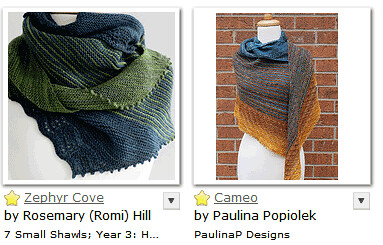 2-color shawl options