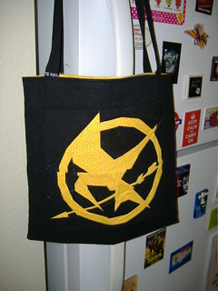 Hunger Games Paper Pieced Bag