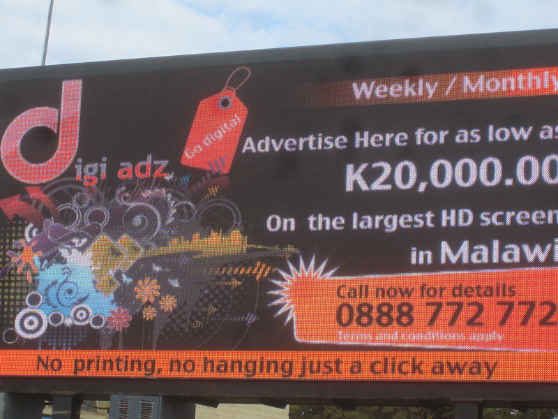 Malawi Largest HD Screen Africa