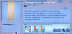 Contemporary Curtains by Dave