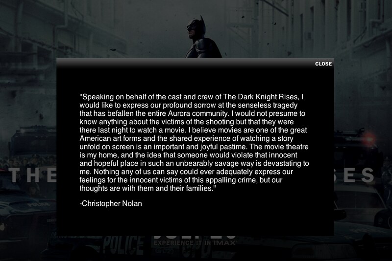 The Dark Knight Rises - The Official Site - English