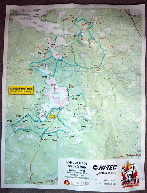 Trek and Paddle Map