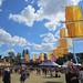 Yellow flags at WOMAD