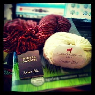 Look what arrived for #review this week! #yarn #knit #knitting #debbiebliss