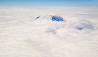 Rainier Above the
Clouds