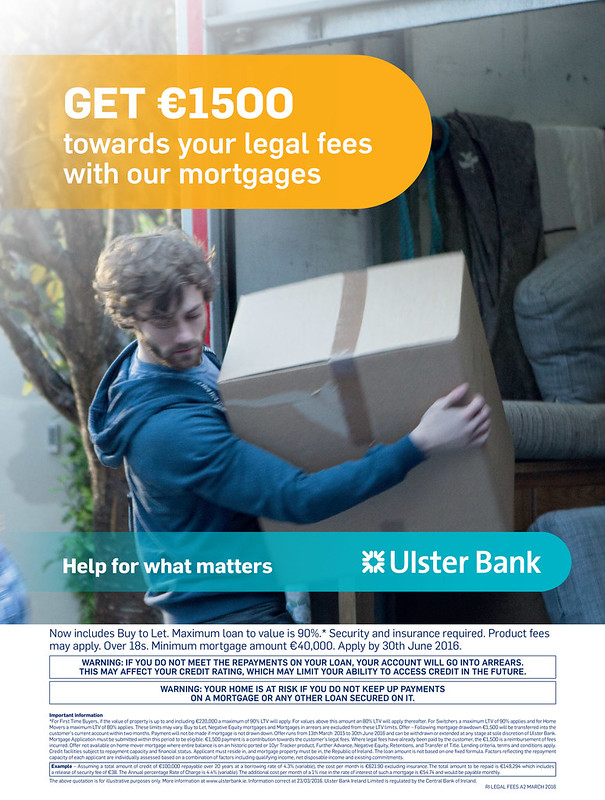Ulster Bank poster