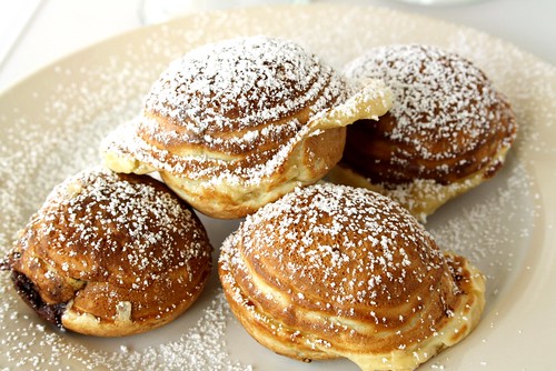 Nutella-Filled Danish Pancakes