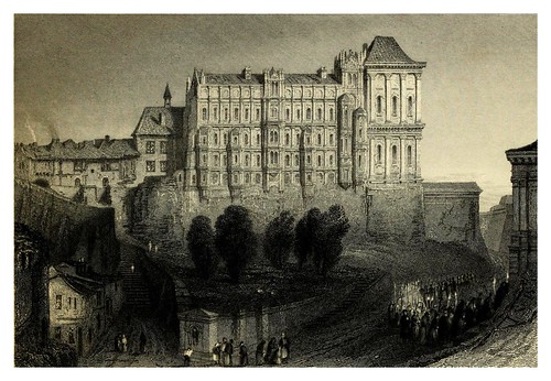 003-Palacio de Blois-Wanderings by the Loire- 1833- J. M. W. Turner