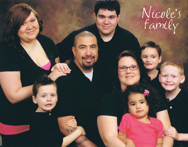 Nicole's family - Nov 2011