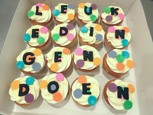LEUKE DINGEN DOEN cupcakes by CAKE Amsterdam - Cakes by ZOBOT